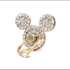 Mickey Mouse Ears Finger Ring Grip for smartphone
